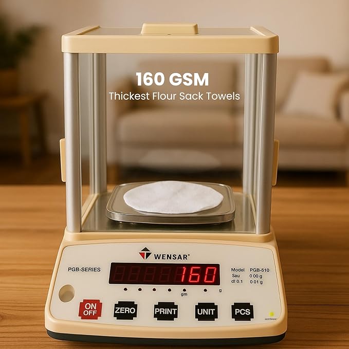 Flour Sack Towels| Tea Towel for Crafts| Kitchen Towels Cotton Blank Towel for - Image 8