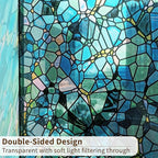funlife Original Hand-Drawn Stained Glass Window Film, Reusable Double-Sided - Image 2