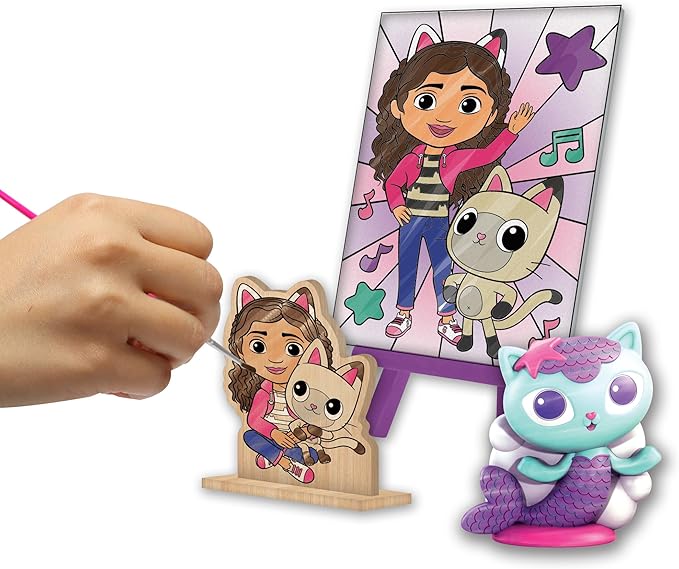 Tara Toys Gabby's Dollhouse 5-in-1 Creativity Tub Multi-Activity Art Kit - Image 7