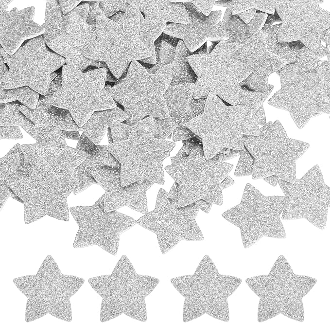 PATIKIL 1.8"x1.8" Star Foam Stickers by PATIKIL
