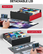 ZLCA Card Storage Box Holds 3200+, Deck Storage Case - Image 3
