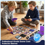 1000Pcs Trading Card Sleeves, 10 Colors Top Loading Sleeves - Image 7