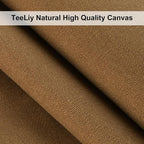 Cotton Canvas Fabric, 16oz Natural Duck Canvas Fabric Textil Medium Weight 59" - Image 2