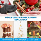 PATIKIL 8 Pcs / 20cm Wood Log Sticks, 0.6-1.2inch in Diameter Natural Driftwood - Image 6