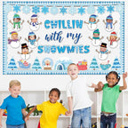 Winter Bulletin Board Decoration Set Christmas Snowman Classroom Decoration - Image 6
