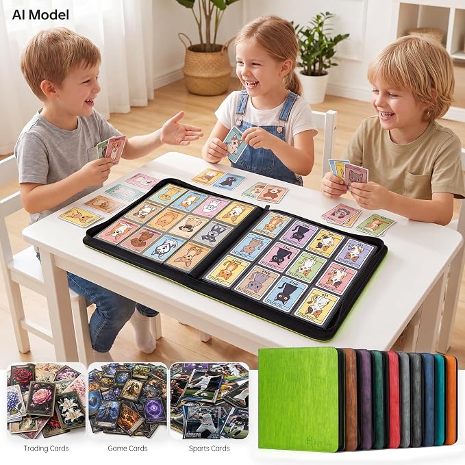 Card Binder 12 Pocket, Premium 720 Double Sided Pocket Collection Binder - Image 8