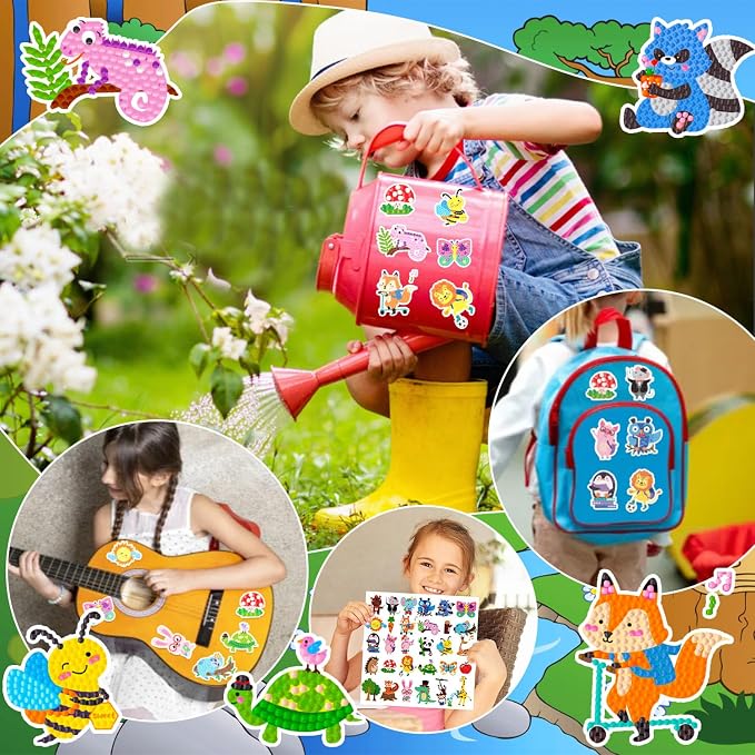 Labeol Diamond Art Kits for Kids Boys and Girls Ages 6-8-10-12 Easy to DIY - Image 3