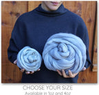 Wool Roving Hand Dyed. Super Soft BFL Combed Top Pre-Drafted - Image 3