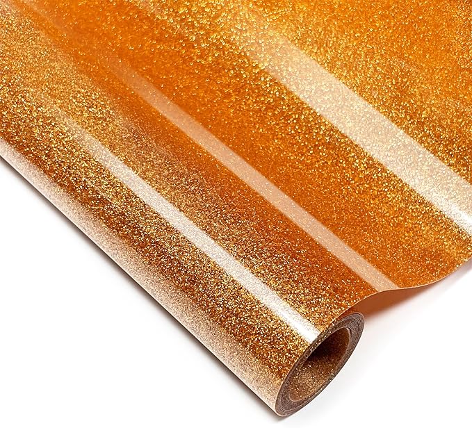 Glitter Iron On 12in X 5ft, HTV Heat Transfer Vinyl | Glitter HTV Easy to Cut & by YIWLOER