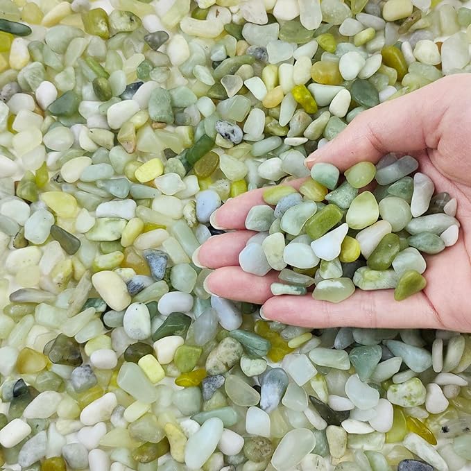 FANTIAN 5 lbs Jade Gravel Small Pebbles by FANTIAN-GardeningMakesLifeBetter