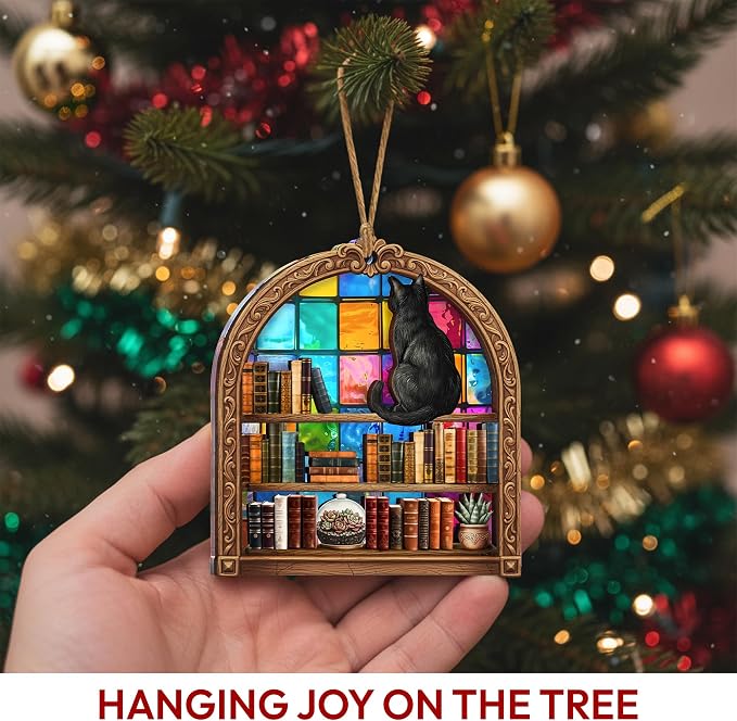 Book Lovers Gifts Book Ornament, Teacher Gifts - Image 6
