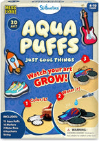 Skillmatics Aqua Puffs – Just Boy Things, Mess-Free 3D Art Kit | Paint by by Skillmatics