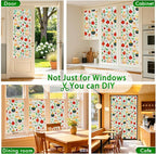 SOMWISE Rainbow Window Privacy Film, Heat Control, UV Blocking, Anti-Glare - Image 6
