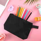 Weewooday 12 Pieces Blank Canvas Makeup Bags - Image 3