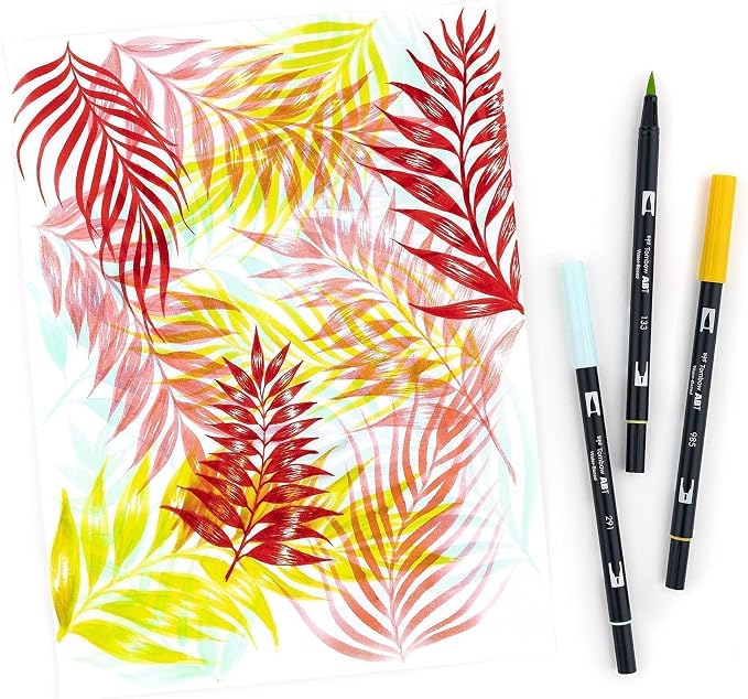 Tombow 56189 Dual Brush Pen Art Markers, Brush and Fine Tip Markers - Image 11