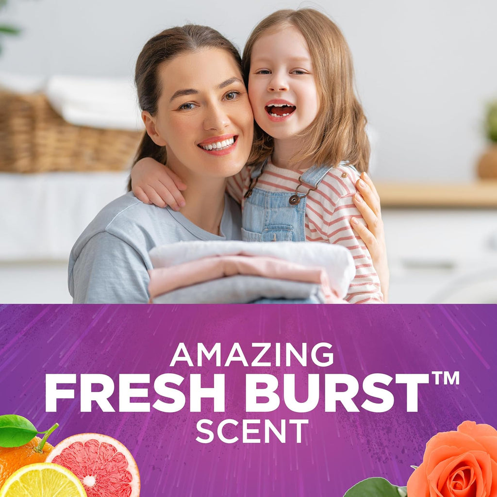 ARM & HAMMER Plus OxiClean Odor Blasters Fresh Burst, 77 Loads Liquid Laundry Detergent, 100.5 Fl oz