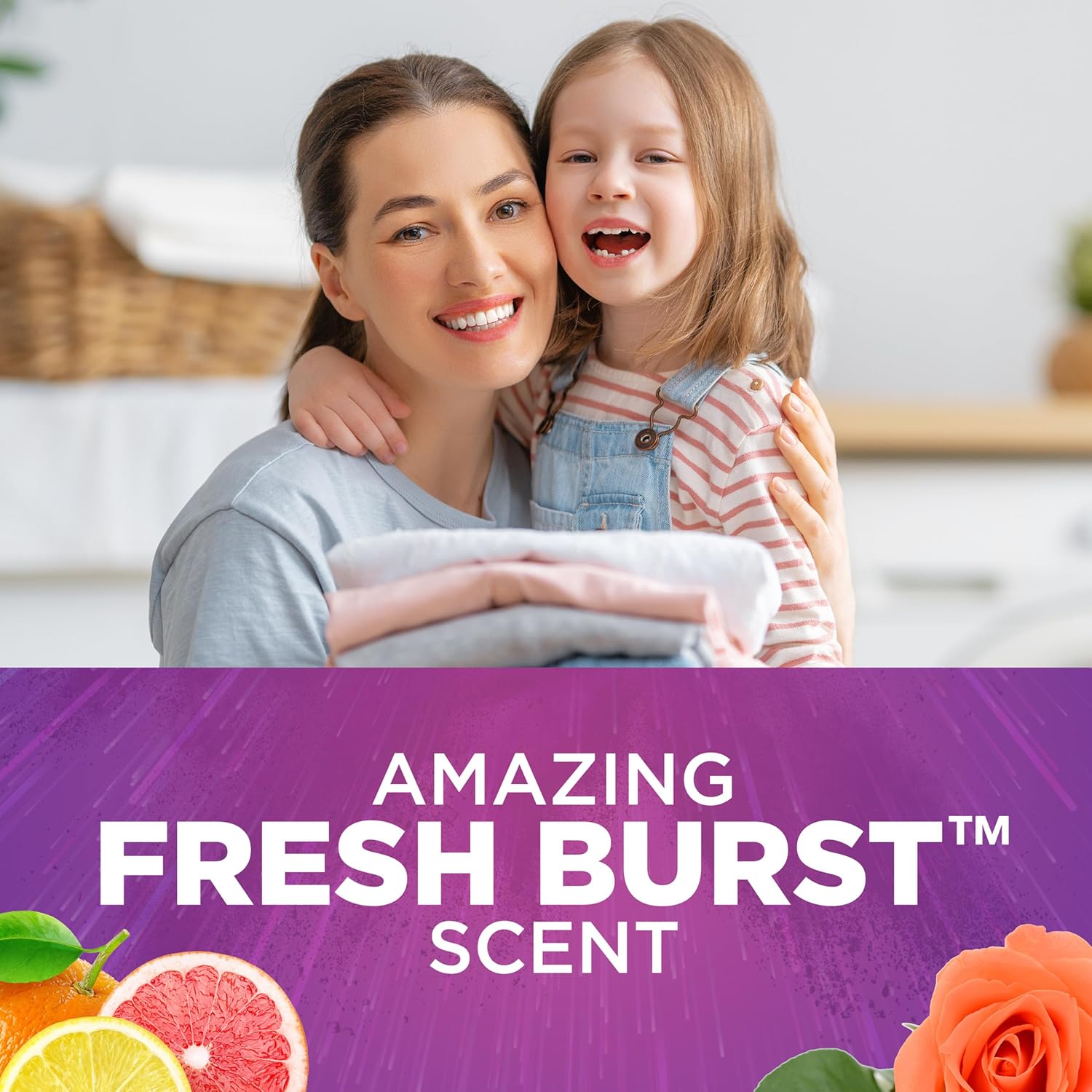 ARM & HAMMER Plus OxiClean Odor Blasters Fresh Burst, 77 Loads Liquid Laundry Detergent, 100.5 Fl oz