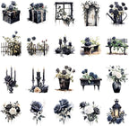Dark Aesthetic Stickers 80 Pcs, Water Bottle Vinyl Waterproof Sticker - Image 5