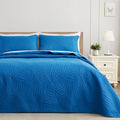 Exclusivo Mezcla California King Quilt Bedding Set, Lightweight Royal Blue by ExclusivoMezcla