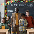 69 Feet Black History Month Bulletin Board, African American Holiday Rolled - Image 6