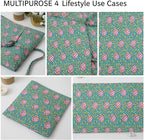 E-Tailor®Hand-Block Printed Pre-Cut Cotton Fabric Ideal - Image 4
