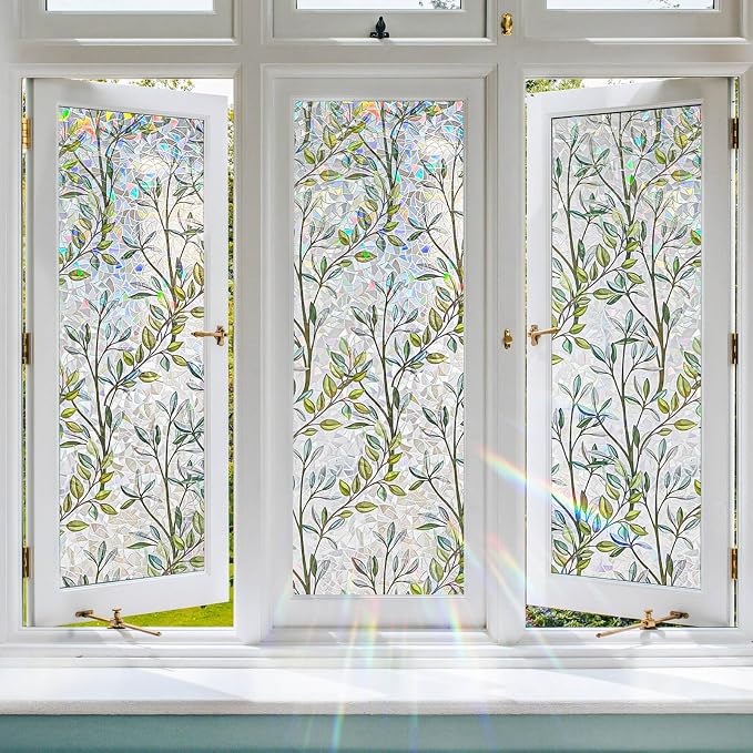 ADD.HERES Window Privacy Film, Stained Glass Decorative Static Cling, Removable - Image 9