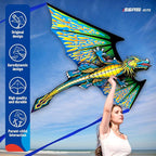 SGftre Complete Kite with Handle, Line & Accessories, Family Outdoor Activities - Image 4