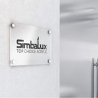 SimbaLux Acrylic Sheet Clear Cast Plexiglass 12” x 12” 1/4” Thick | Square Panel - Image 8