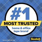 Scotch Wall-Safe Tape, 1 Dispenser Roll, Removable Wall Safe Tape, - Image 3
