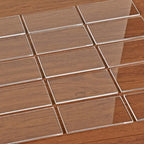 KAITELA 36 Pcs Clear Acrylic Place Cards 4" x 2.5" Rectangle Blanks | - Image 4