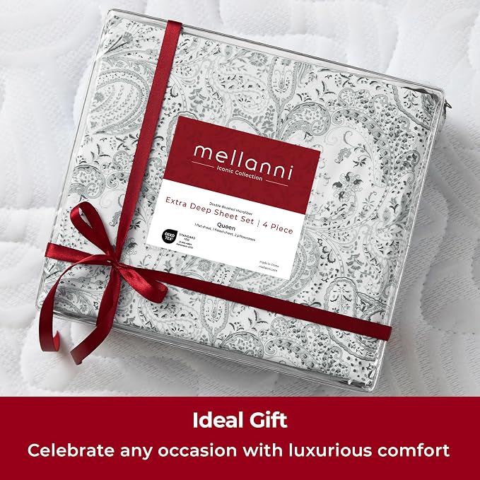 Mellanni Extra Deep King Sheets - Image 9