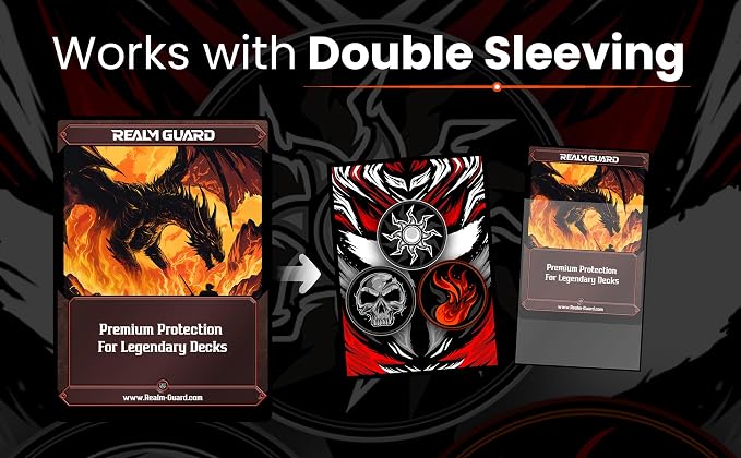 100ct Textured Matte TCG/MTG Card Art Sleeves - Image 4