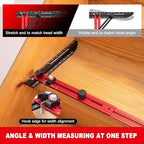 Stair Tread Template Tool, Stair Gauge Set Shelf Layout Measuring Scribe Tool - Image 5