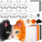 Seenelling DIY Therian Mask Kit Blank Cat Mask by Seenelling