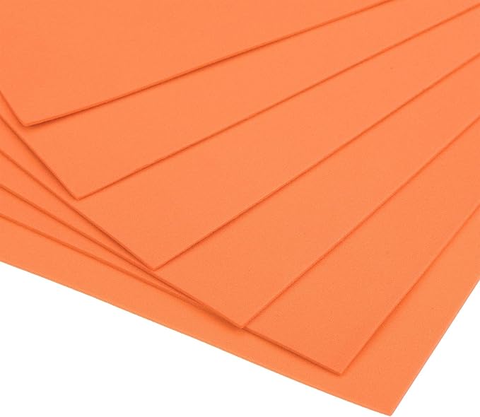 uxcell Orange EVA Foam Sheets 11 x 8 inch 1.7mm Thickness - Image 5