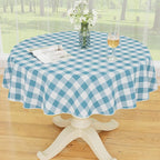 Smiry Plastic Table Cloth, Waterproof Vinyl Tablecloth by Smiry
