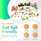 Farm Sensory Dough Kit Non-Toxic Dough - Image 6