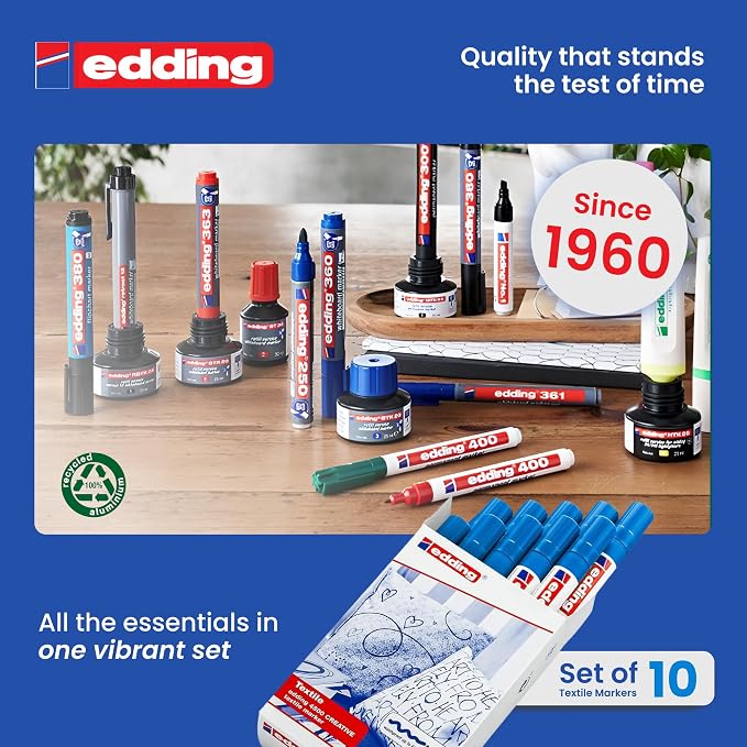 edding 4500 CR Textile Marker - Image 9