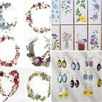140Pcs Dried Pressed Flowers, Natural Dried Flowers Bulk - Image 6