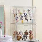 Clear Acrylic Display Case Upgrade 4 Tier Figure Display Case - Image 3
