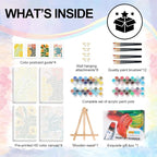 4 Pack Framed Paint by Numbers Kit - Image 4