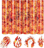 Tintnut Red Flame Heat Transfer Vinyl, stretch washable, compatible by Tintnut
