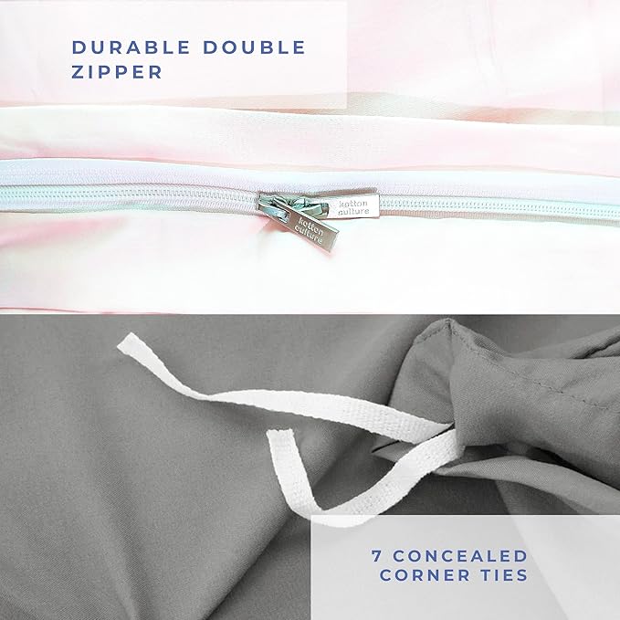Kotton Culture 1 Pc 120"x120" Duvet Cover Super King Plus/Super Oversize King - Image 5