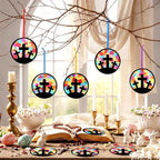 Eersida 32 Sets VBS Cross Suncatcher Craft Kit Christian Religious DIY Stained - Image 4
