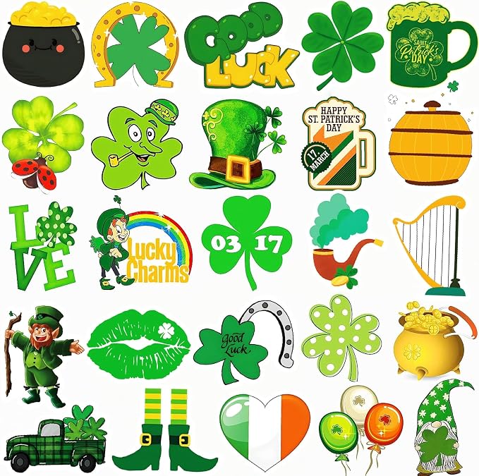 300PCS St Patricks Day Stickers - Image 3