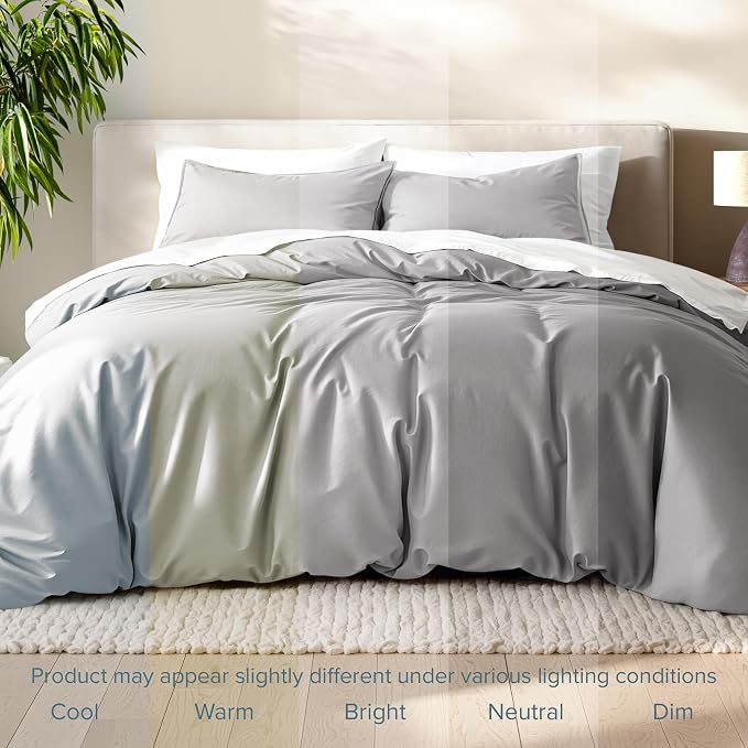 Bare Home Bedding Duvet Cover Queen Size - Image 8