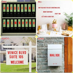 Letter Stickers, Mailbox Numbers, 2.5 Inch Waterproof Vinyl Alphabet | 2 1/2 - Image 4
