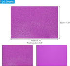 PATIKIL 20 Sheets 2mm Glitter Foam Sheet - Image 2