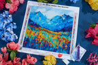 DIAMOND ART CLUB Blooming Meadow Diamond Painting Kit, Fun DIY Crafts - Image 5