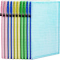 LEOBRO Mesh Zipper Pouches Bags, A4 Mesh Bags by LEOBRO